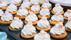 Mini cupcakes apetitosos