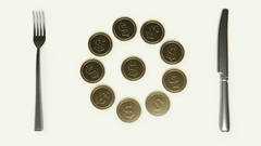 Imagem descreve a economia e organização da implementação de uma cozinha